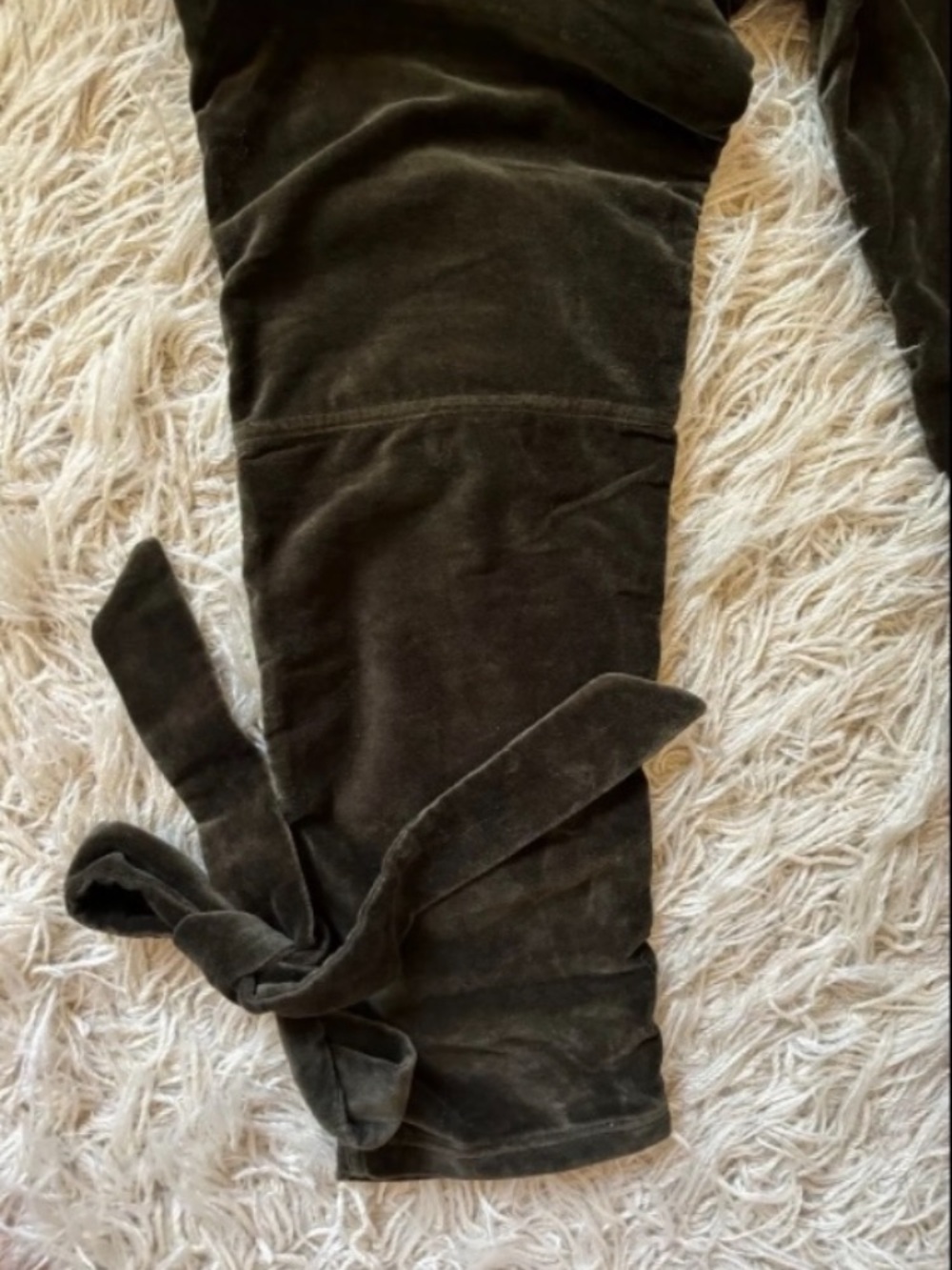 Free People Nicholas K Velour Utility Pants Small NWOT - Picture 7 of 7